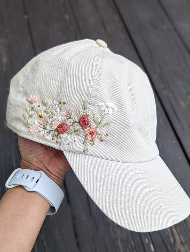 Embroied Cap